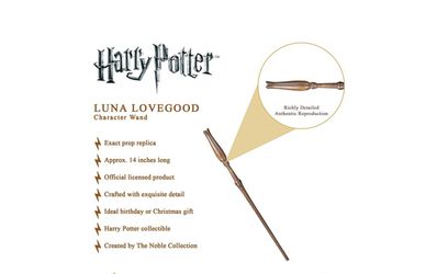 The Wand of Luna Lovegood/Harry Potter, New!  Thumbnail