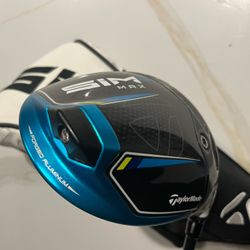 “NEW “ Taylor Made SIM 2  MAX Driver 9.0°/VENTUS  5- Stiff Flex/With Cover $289🔥OBO