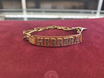 14k solid gold I'd breaclte 26.8 Gram layway available 10% Dwon if you interested please make sure you ask for Maribel thank you