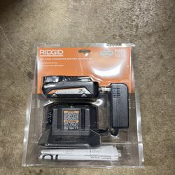 Ridgid Battery And Charger Kit