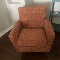 Custom Lazy Boy Swivel Chair 