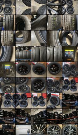 OEM rims, new tires , TPMs , powder coated,,