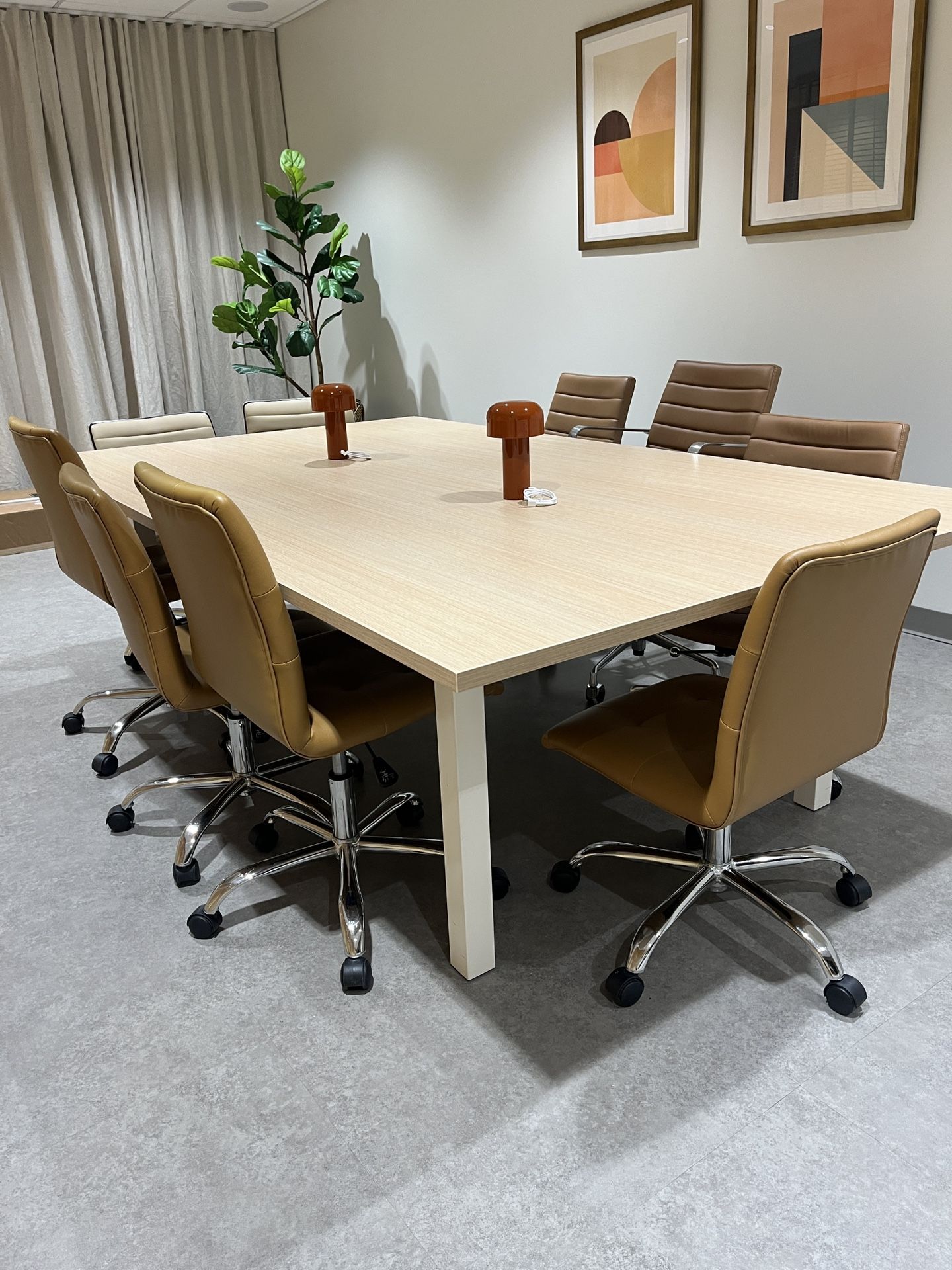 Wooden Conference Table