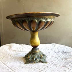 Antique Rustic Looking Bronze Vase