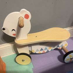 Wooden Ride Along For Toddlers