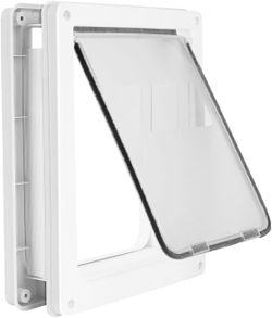 Lessmon Large Magnetic Locking Dog Door, 16.9x14in, Size L
Durable & Weatherproof, Easy DIY Installation, Magnetic Security Lock, Fits Medium to Large