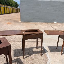 Vintage foldable sewing machine cabinets perfect for restoring 20 for all 3 mist take all