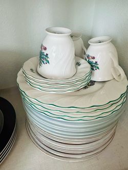 Dish and plates for sale each set only $15