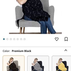 Like New Nursing Cover For Baby With Case Multi-use Built In Burp Cloth