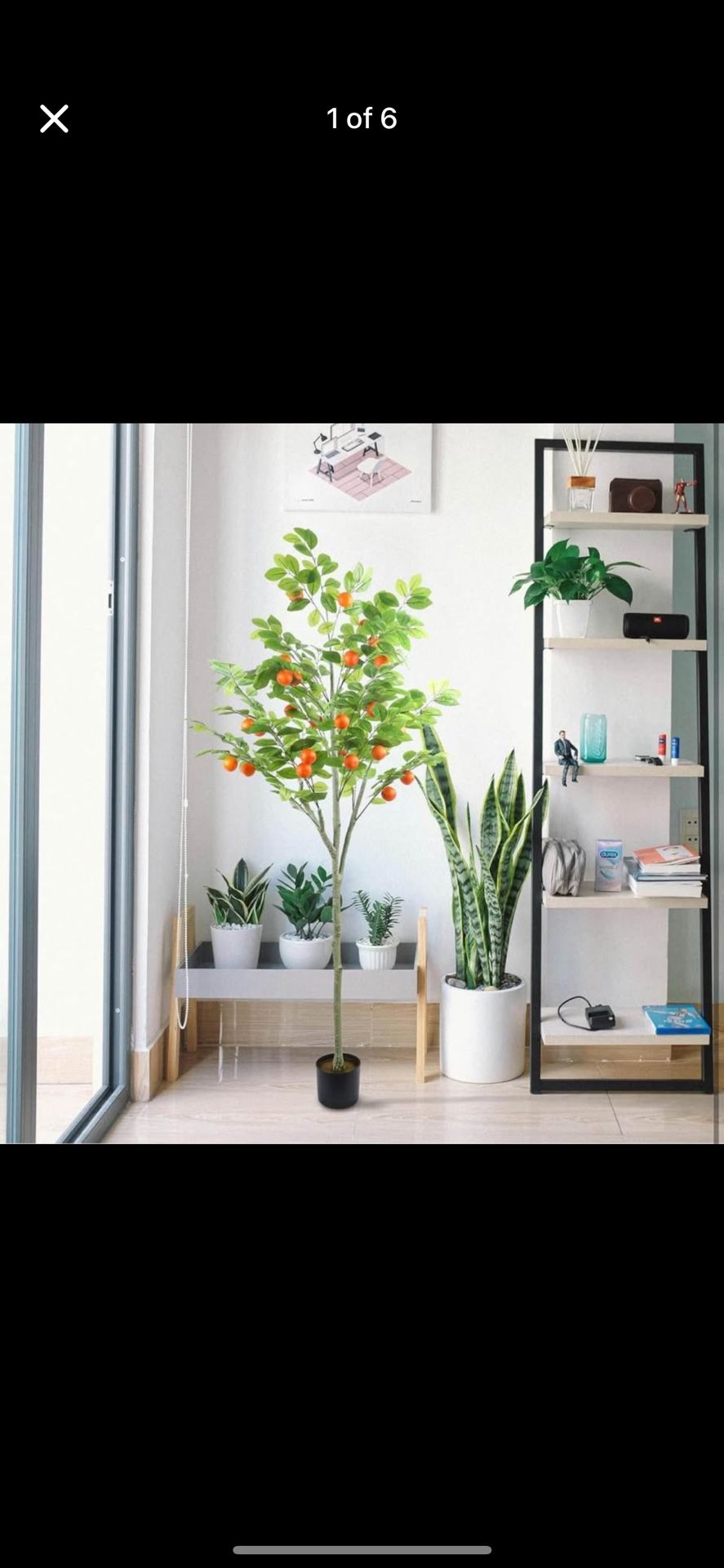Artificial Orange Tree