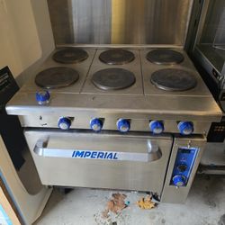 Commercial electric stove