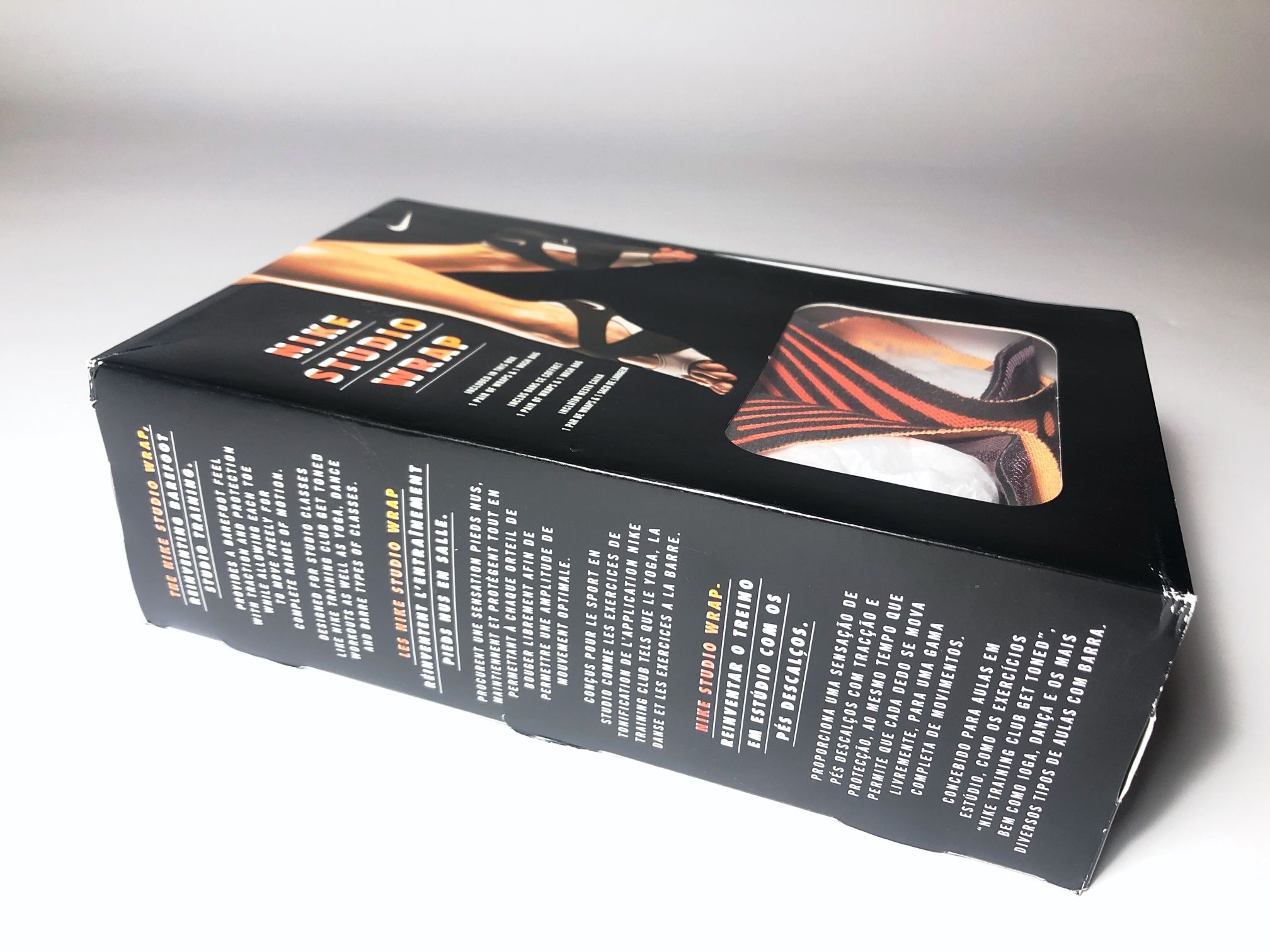 NEW Nike Studio Wrap Women's Purple Shade/Bright Mango Ballet