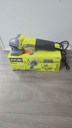 RYOBI 4-1/2” Corded Angle Grinder
