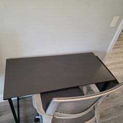 Desk And A Chair