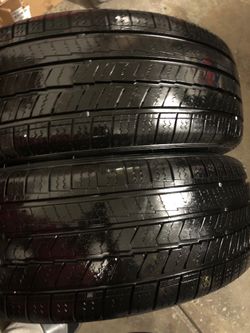Pair of 245 55 19 X2 tires