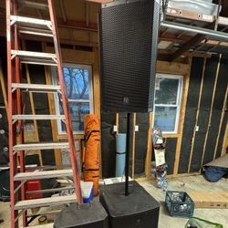 Electro Voice ZLX Monitors  (2 Of Them) And An ELX Subwoofer
