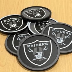 3D Printed Raiders Coasters
