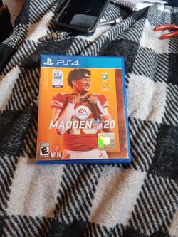 Madden 20 Ps 4 Game