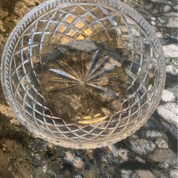 Waterford 8in Crystal Bowl 