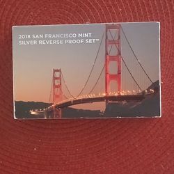 2018 S SILVER REVERSE PROOF SET