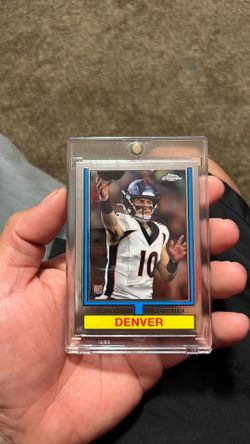 Bo Nix Topps Chrome 1974 Card 