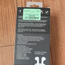 True Wireless Earbuds With Charging Case