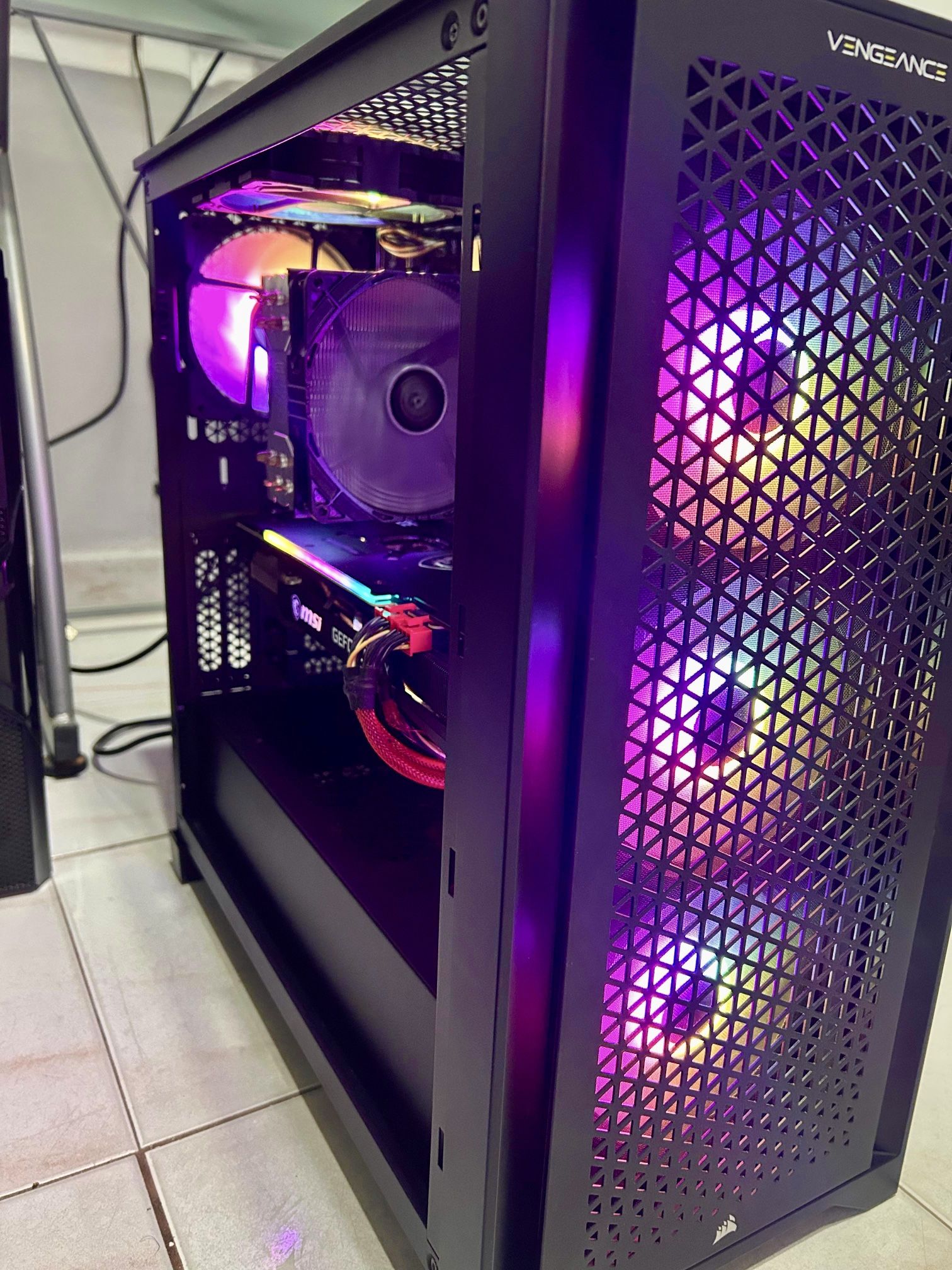 ! i7 9700K RTX 3070ti MSI Z370 16GB RAM 500 SSD