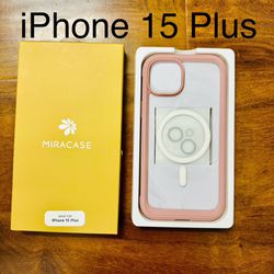 Chargeable Case and Screen Protector For iPhone 15 Plus New Condition in Box