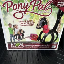 New On Box Pony Swing