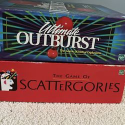 Classic Games: Outburst and Scategories 