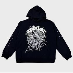 Spider black and white hoodie