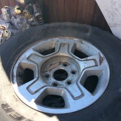 Good Year 265/70/17 Chevy Tires And Wheels