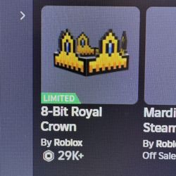 8 Bit Royal Crown Roblox