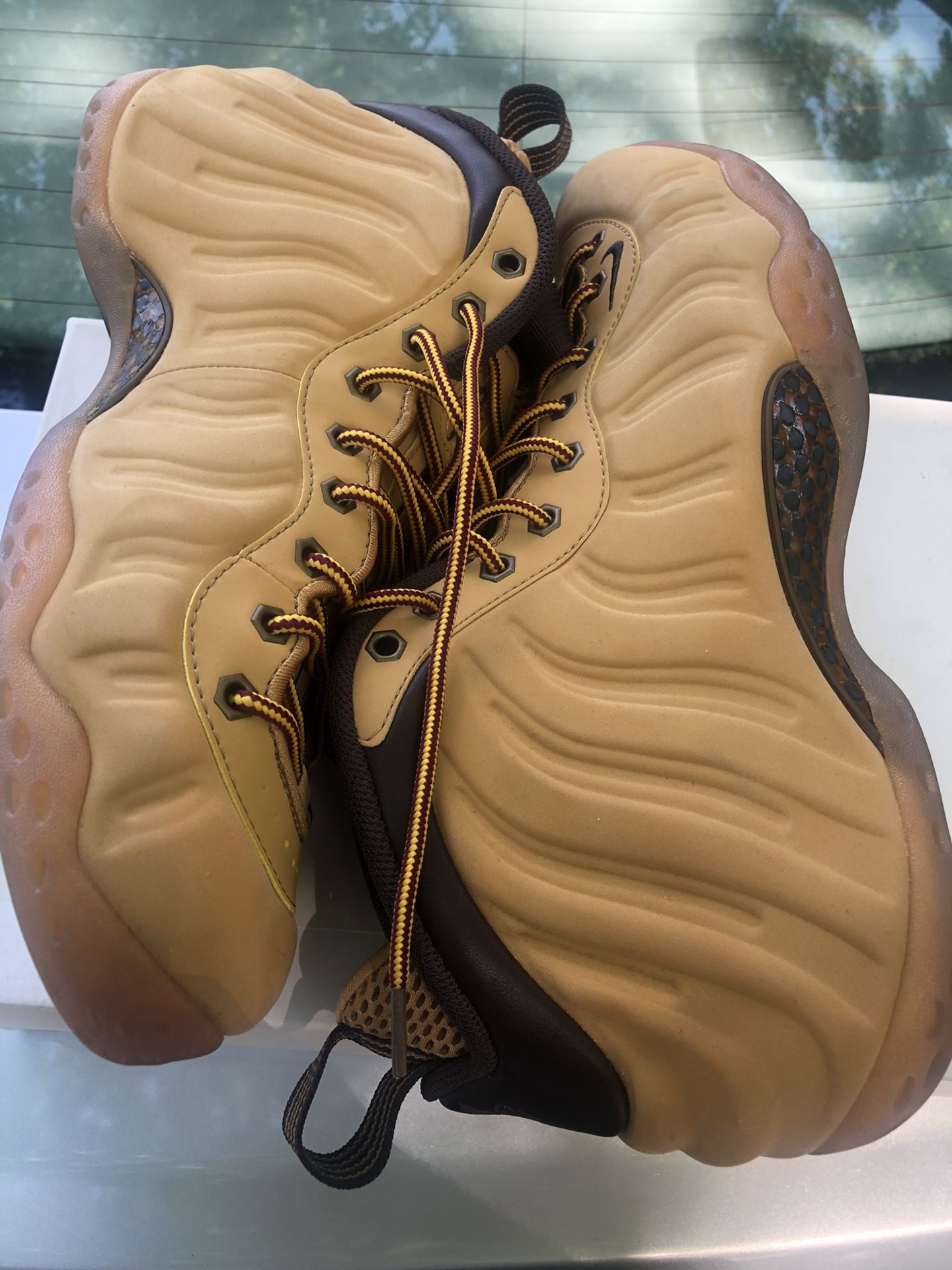 $418 RN On G.o.a.t $340 On Flight Club 2014 Release Wheat Timberland Foamposites 