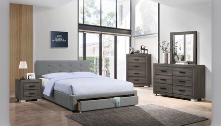 Full size frame and mattress