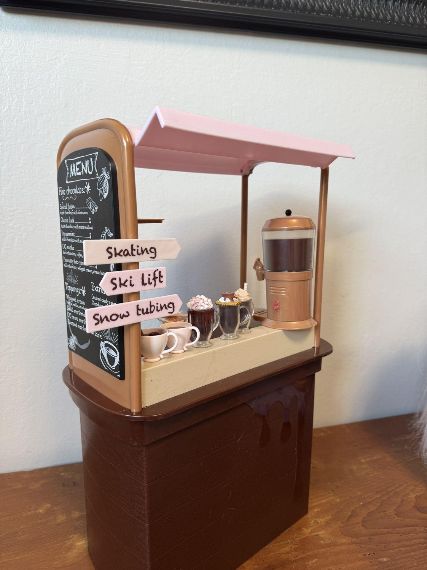 Our Generation Hot Chocolate Stand For 18" Dolls