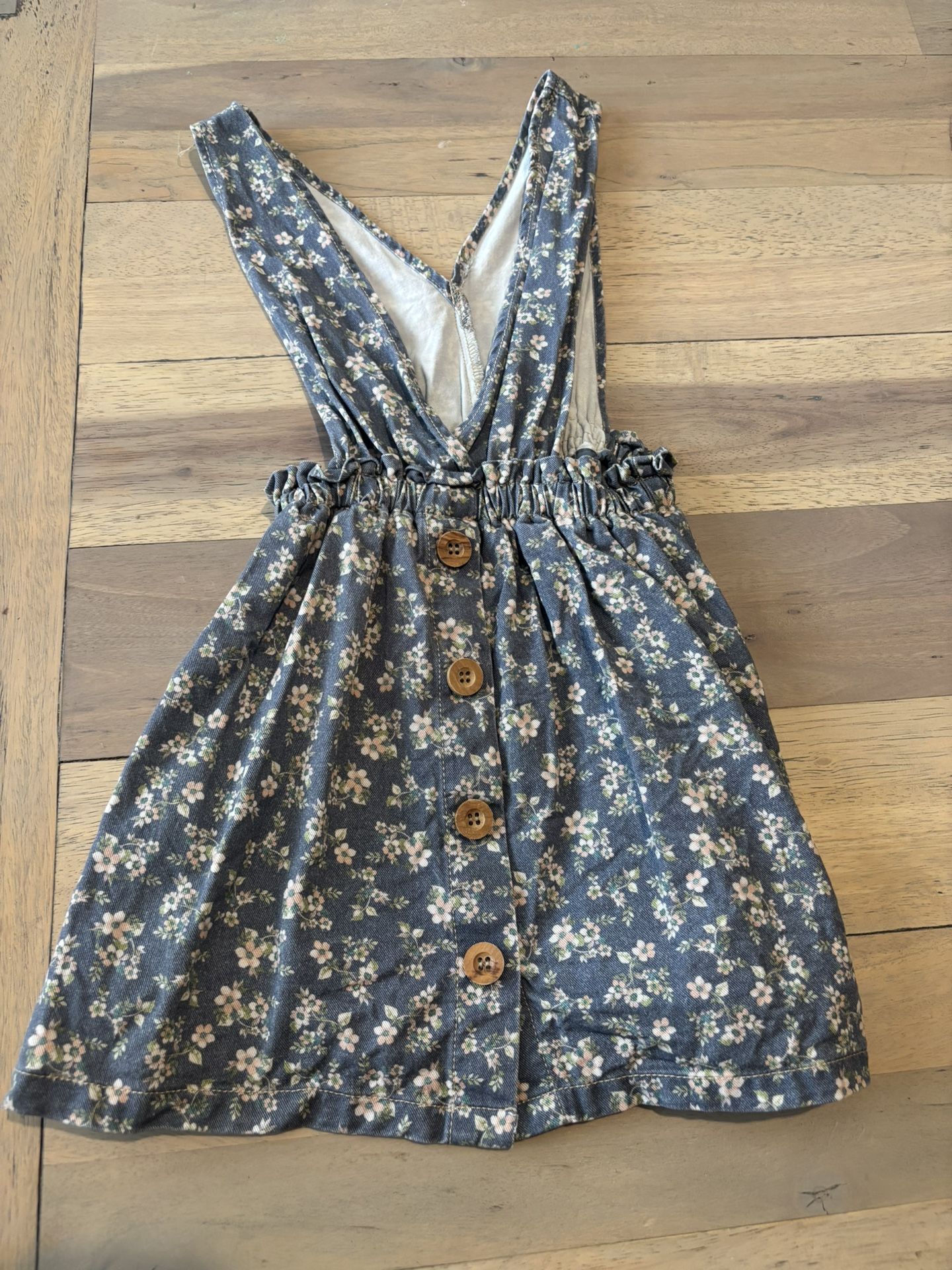 Zara Size 3-4 Overall Dress