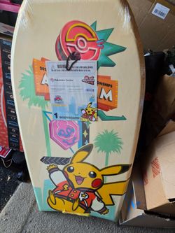 2025 Pokemon World Championships Pikachu Bodyboard Boogie Board Anaheim Worlds