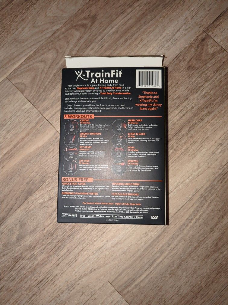 Train Fit At Home dvd Aet