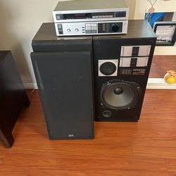 Speakers And Tuner With Amp