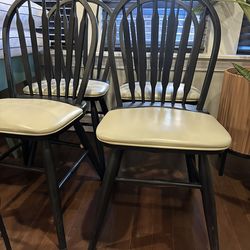 Vintage Dining Chairs (set Of 4)