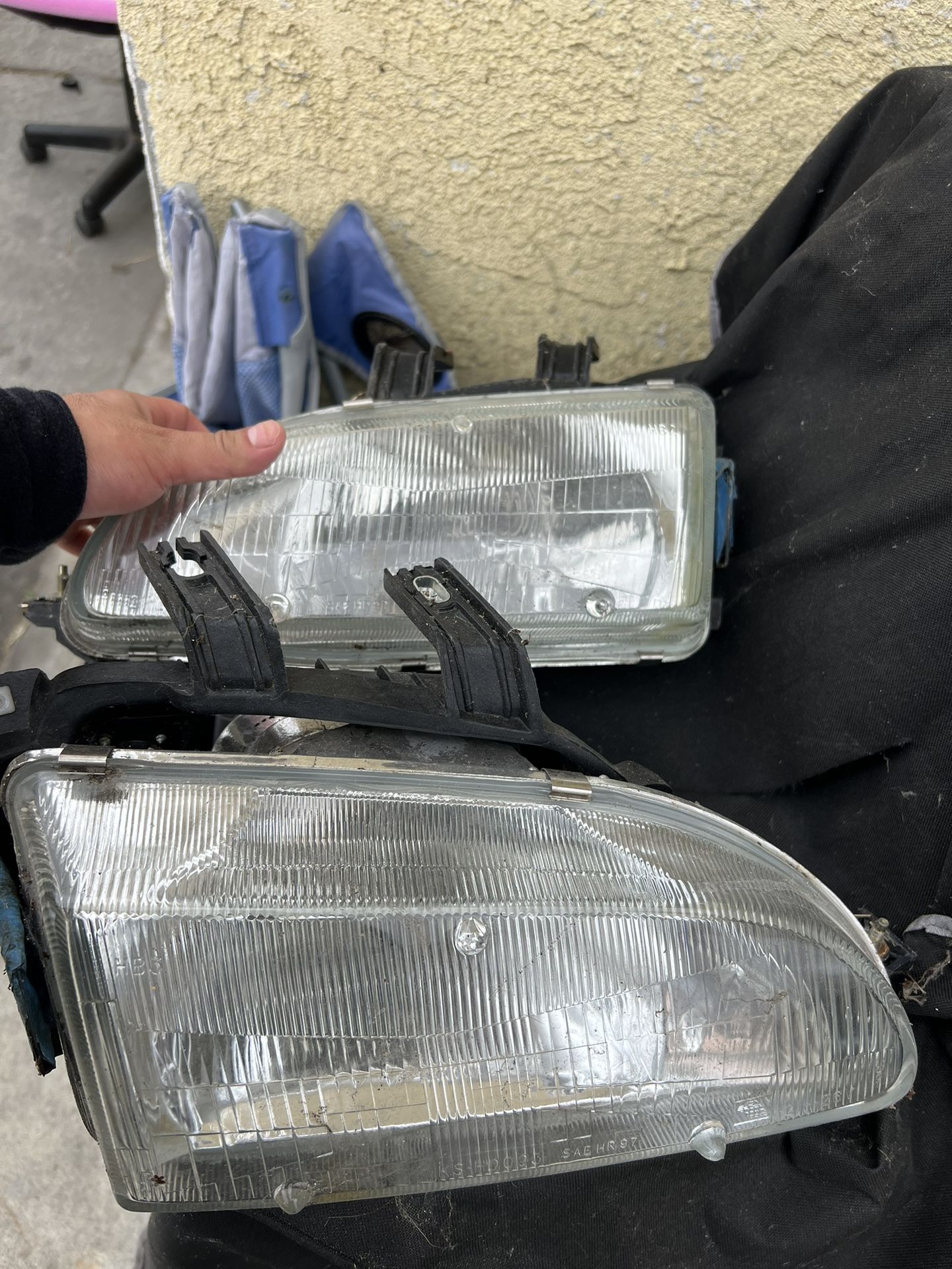 Honda Civic EG TYC Headlamp Headlights Head Lamp Lampu Depan For EG 2 Door ( Self Collect Only ) I.304148950