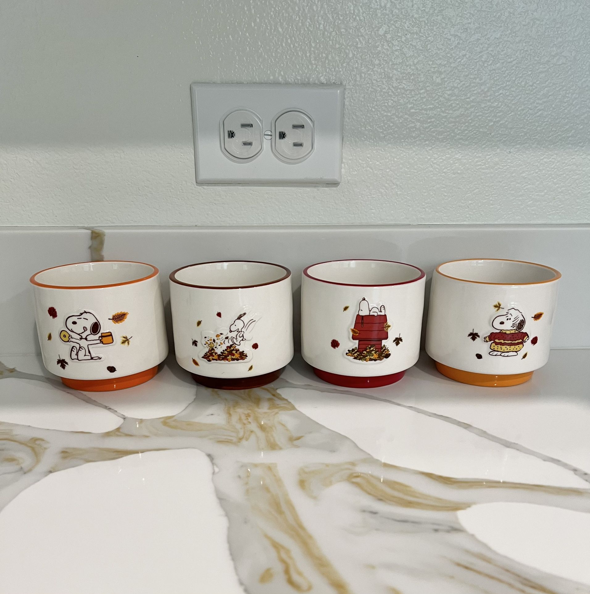 Snoopy Fall Ramekins