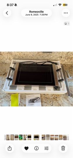 Fulgor La Scappi Electric Outdoor Grill ODEC720T2ASS Glass Ceramic Cooktop Open Box Complete Italy