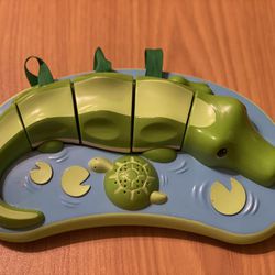 Evenflo Triple Fun Jungle Exersaucer Music Shapes Alligator Toy Replacement Part