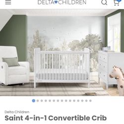 Delta Children babyGap Charlie 6-in-1 Convertible Crib -