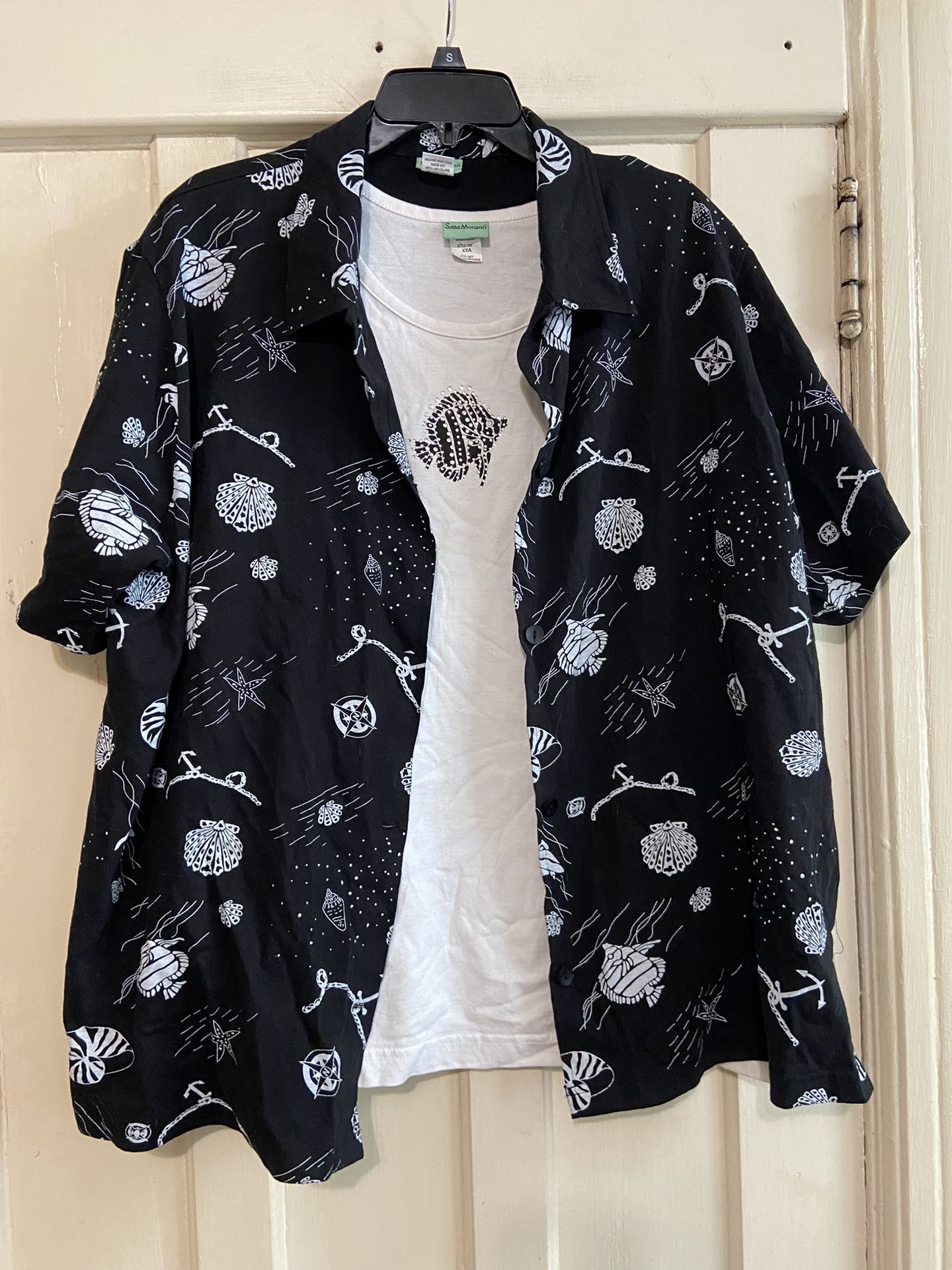 Sara Morgan 2pc women’s top 100 cotton .XXL
