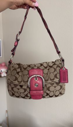 pink coach soho bag