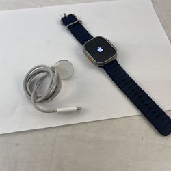 Apple Watch Ultra 2 49mm Titanium GPS + Cellular w  Blue Ocean Band