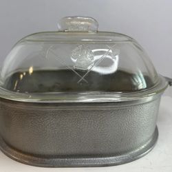 Vintage Guardian Service Cookware – Roaster With Glass Lid